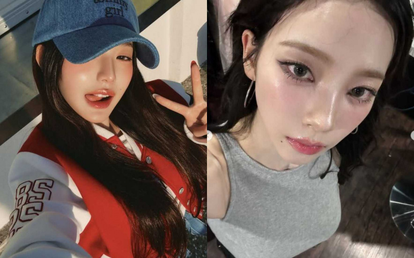 (圖/取自張員瑛IG、Karina IG)