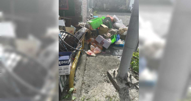 宜蘭一名林姓男房東日前在臉書痛批前房客陳姓女子,不但人間蒸發、垃圾留山堆,還讓冷凍庫成為蛆蟲度假村,氣得他決定提告。(圖/民眾提供/中國時報記者吳佩蓉宜蘭傳真)