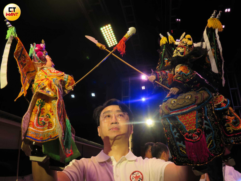 漳州的布袋木偶戲與台灣的布袋戲常交流。(圖/陳曼儂攝)