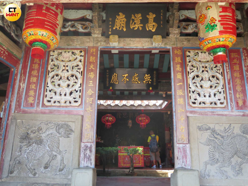 高溪廟藏著天地會的故事。(圖/陳曼儂攝)