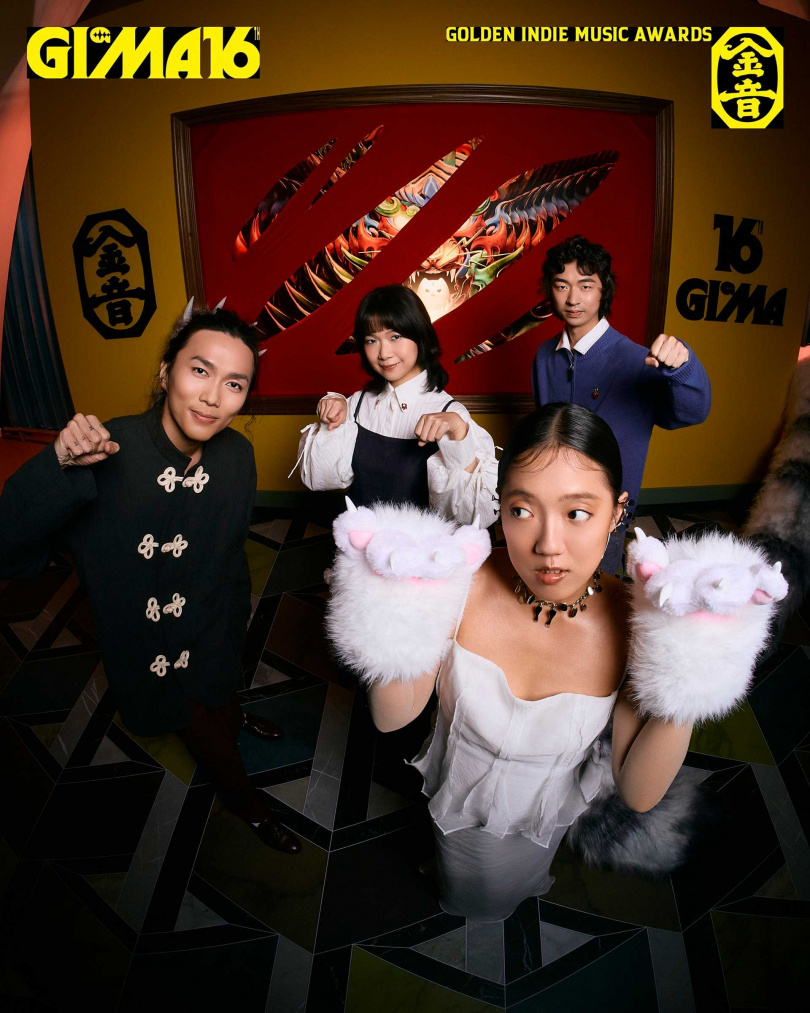 百合花在金音獎與李竺芯一同演出。（圖／金音創作獎提供）