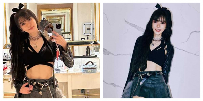 被留言質疑鼻子黑掉，謝金燕親上火線回應曬傷妝加雀斑。（圖／翻攝自謝金燕臉書）