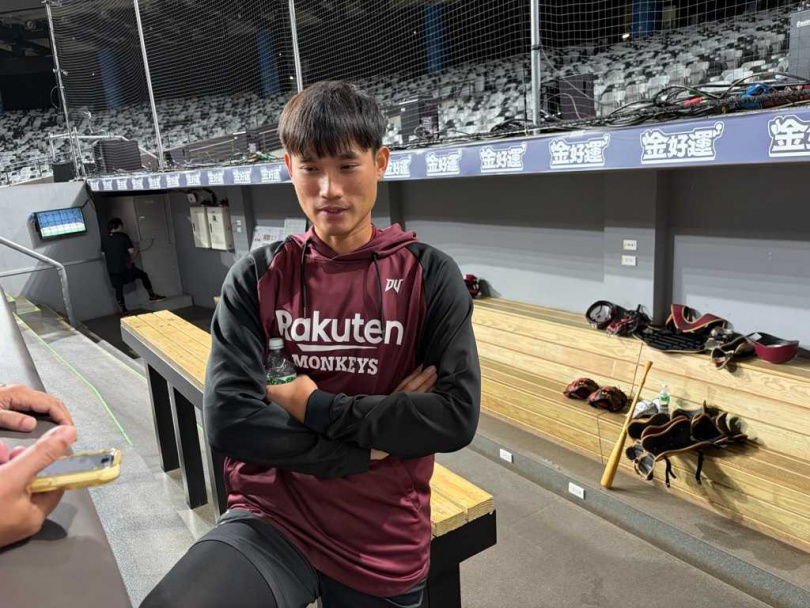 林承飛目前效力於中華職棒樂天桃猿,守備位置為游擊手。(圖/報系資料照)