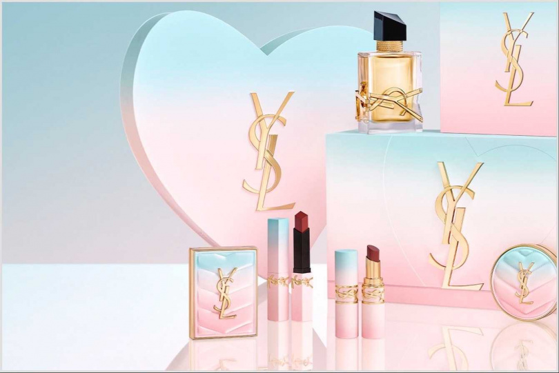 YSL Beauty 全新情人節無限熱戀系列上市囉!全球粉絲已經熱烈瘋搶中。(圖/品牌提供)