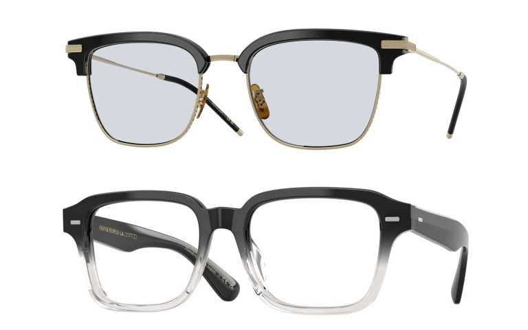 小編推薦相似款：(上)Oliver Peoples太陽眼鏡#OV1354T 5035/23,050元，(下)Oliver Peoples眼鏡 #OV5562U 1780/14,900元。（圖／品牌提供）