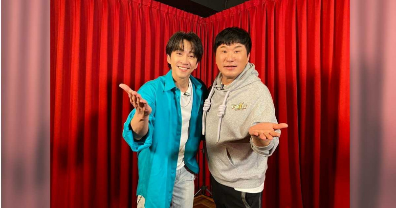 陳漢典分享《龍兄虎弟》裡小哥費玉清模仿秀是他的模仿啟蒙。（圖／下面一位提供）