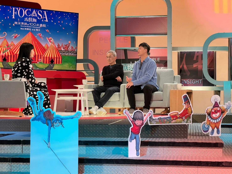 林智偉（右）分享與林懷民合作的深刻感受。（圖／TVBS提供）