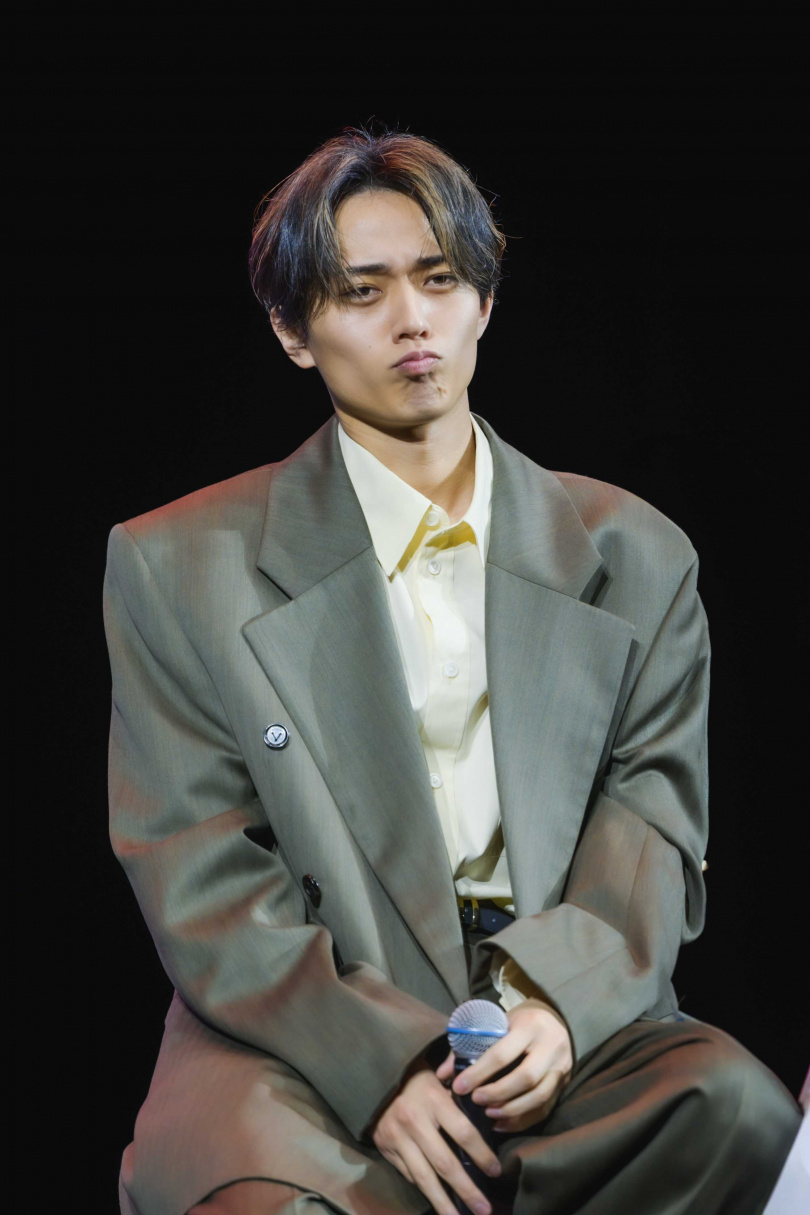 永瀬廉稱粉絲是小籠包，甜喊「我要一顆一顆把小籠包吃掉」。（圖／大鴻藝術BIG ART提供）