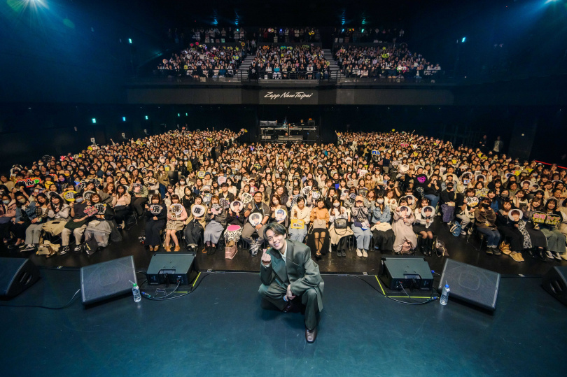 永瀬廉今在台舉辦兩場見面會，2場吸引逾2000人。（圖／大鴻藝術BIG ART提供）