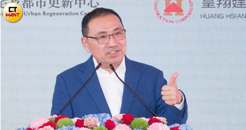 新北市長侯友宜未對17日缺席北檢開講多談，僅強調26日凱道抗議活動會去。（圖／黃威彬攝）