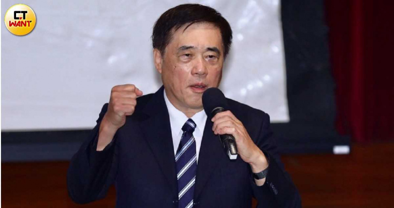 前台北市長郝龍斌（圖）被傳出與羅智強策略結盟要攻國民黨主席大位，羅智強駁斥。（圖／黃威彬攝）