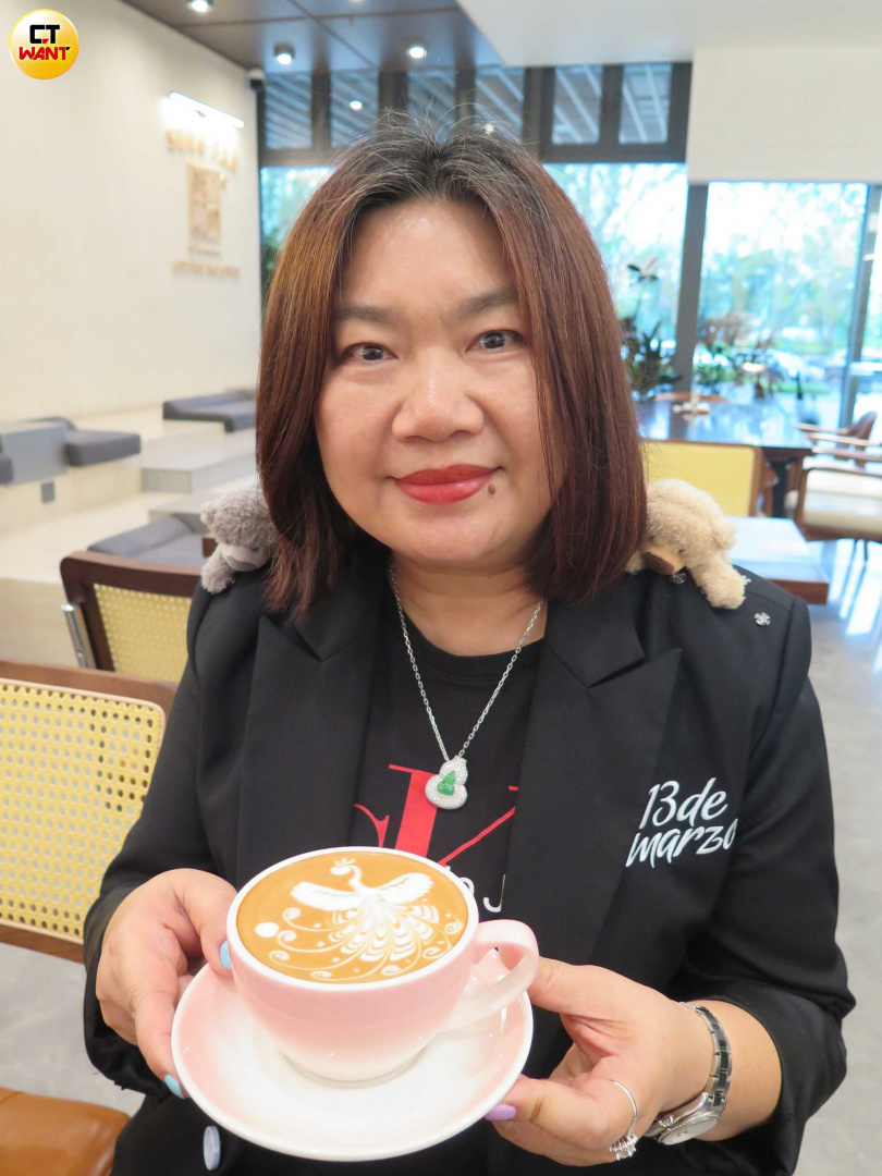 澳門誠品咖啡董事總經理湯錦珍。(圖/陳曼儂攝)