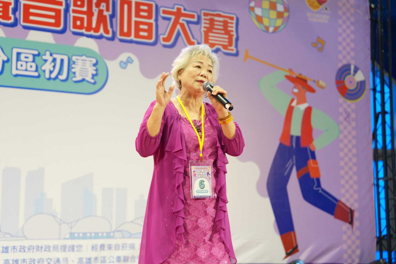 不老長青組第一名胡陳月嬌女士。(圖/高雄市政府社會局提供)