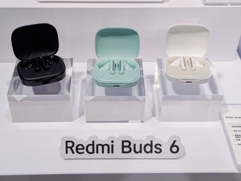 Redmi Buds 6。（圖／廖梓翔攝）
