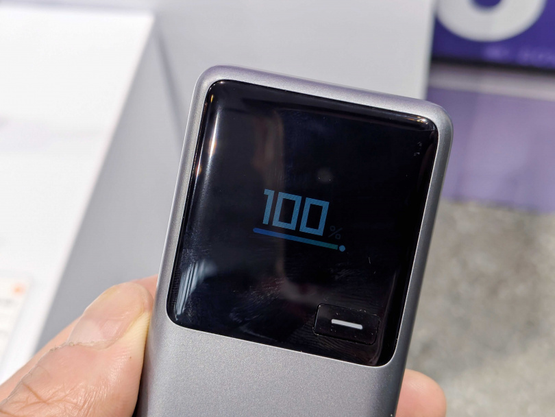 165W的數位顯示螢幕。（圖／廖梓翔攝）