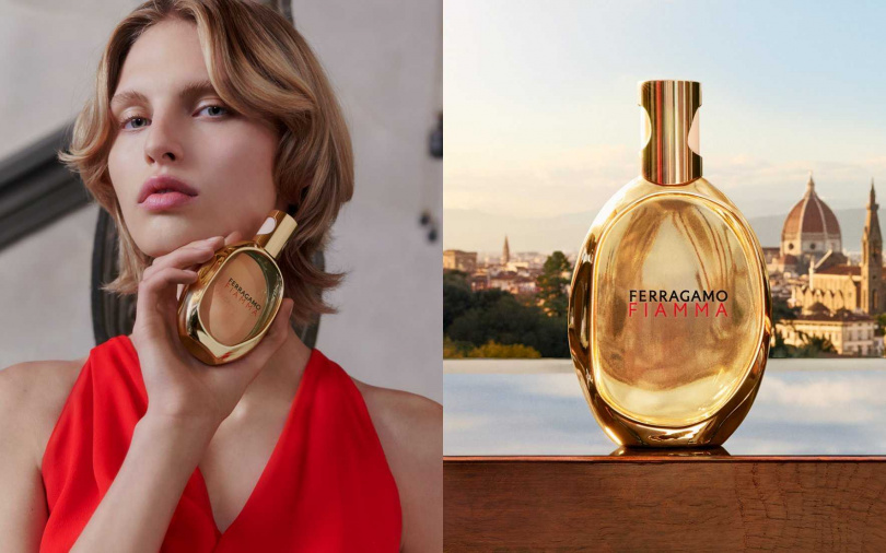 FERRAGAMO FIAMMA熾烈之光女性淡香精35ml／2,400元、55ml／3,550元、100ml／4,850元（圖／品牌提供）