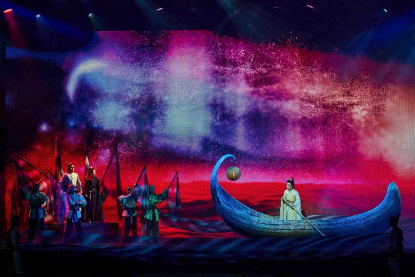 《孟婆客棧-世紀婚禮》前進澎湖星光戶外舞台演出。（圖／唐美雲歌仔戲團）