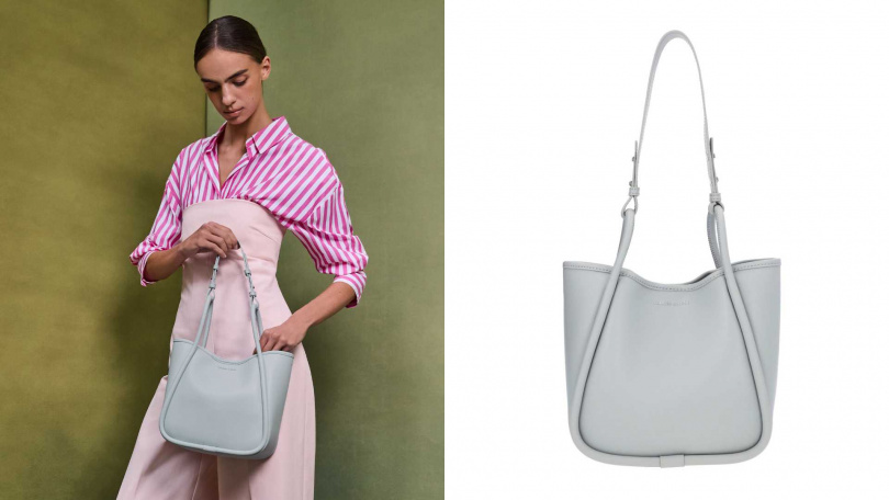 CHARLES & KEITH Lyla 中型托特包／2,590 元（圖／品牌提供）