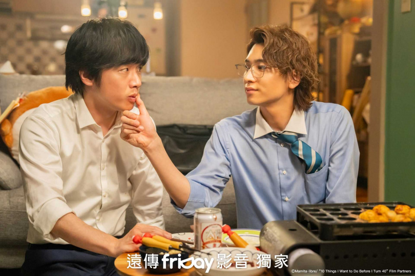 描述在家舉辦章魚燒派對的情節，連風間俊介都忍不住笑道：「這感覺好像結婚記者會喔。」（圖／friDay影音提供）