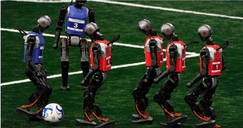 來自16個國家的280支機器人隊伍將參加各種比賽項目。(圖/達志/美聯社)