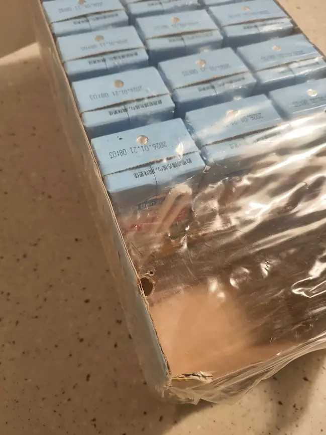 民眾買到人家拜拜過退貨的商品。（圖／翻攝臉書社團／Costco好市多 商品經驗老實說）