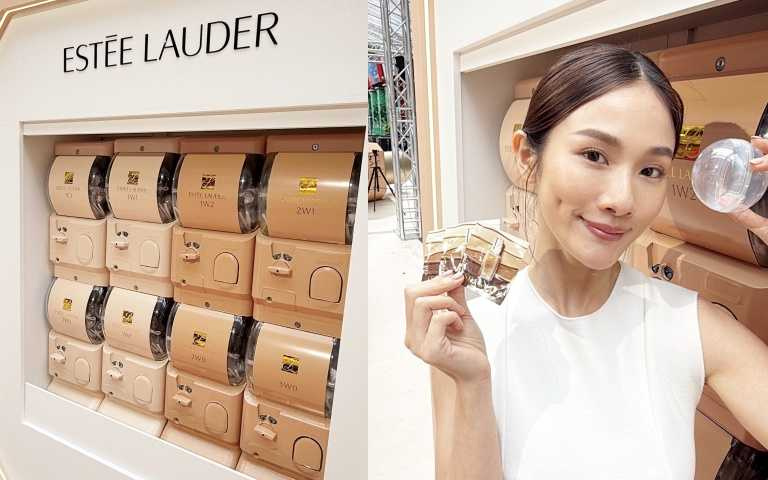 「命定色扭蛋機」，領取專屬於自己的「命定色體驗組」。  （圖／黃筱婷攝）