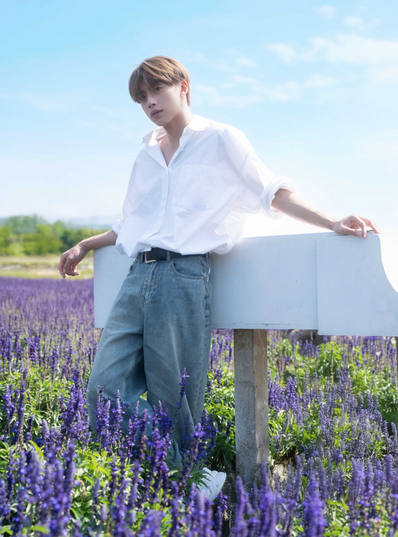 黃文廷公開女友視角。（圖／索尼音樂提供）