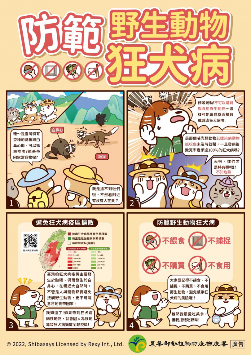 動保處提醒,不可隨意購買或食用野生動物。(圖/新北市動保處)