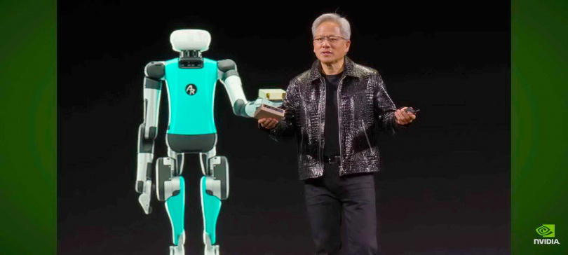 2025年繼續吹旺AI熱潮，ETF成分股有輝達頗受股民關注。（圖／翻攝自NVIDIA） 