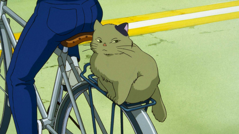 《心之谷》中的胖貓阿月也受到不少影迷喜愛。（圖／甲上娛樂提供）