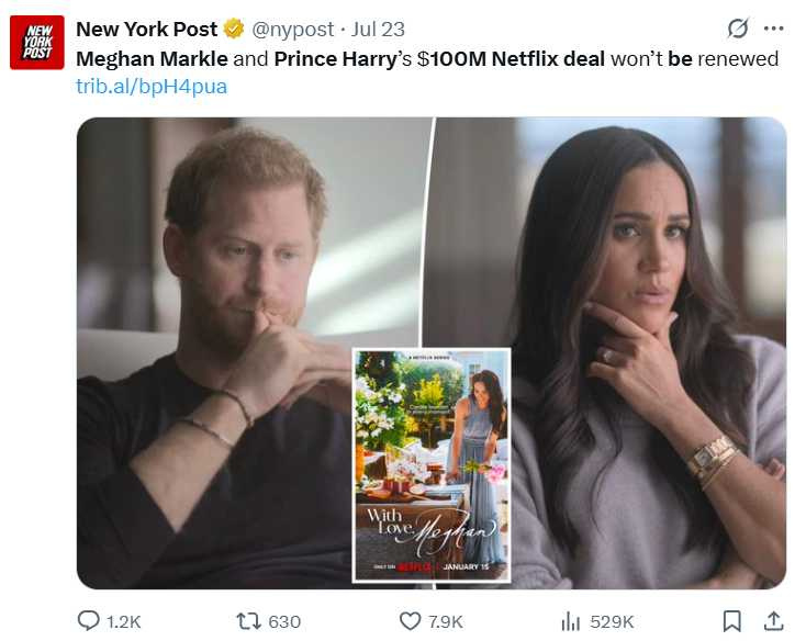 Netflix近年調整策略，縮減與明星的大額長期合作，改採單案合作模式。（圖／翻攝自X）