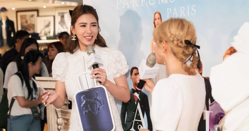 小禎微風之夜欽點Parfums de Marly男香：Layton 蕾敦。（圖片提供／先亞）