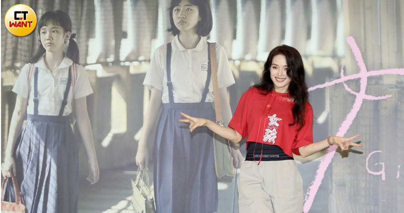 舒淇坦言《女孩》要在台灣上映讓她感到「近鄉情怯」。(圖/侯世駿攝)