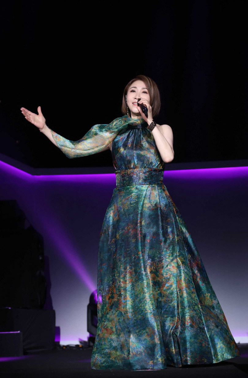 特別嘉賓李翊君演唱〈萍聚〉。（圖／寬宏藝術提供）