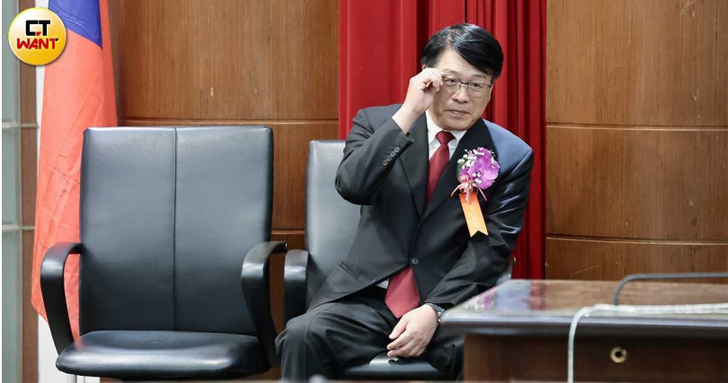 新任中選會主委游盈隆。（圖／黃耀徵攝）