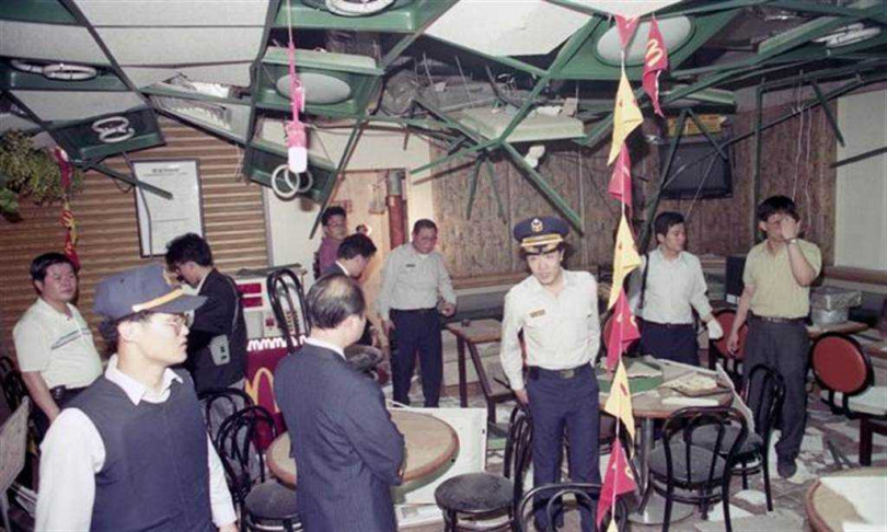 台灣第一家麥當勞民生店遭歹徒陳希杰放置炸彈。（圖／資料照）
