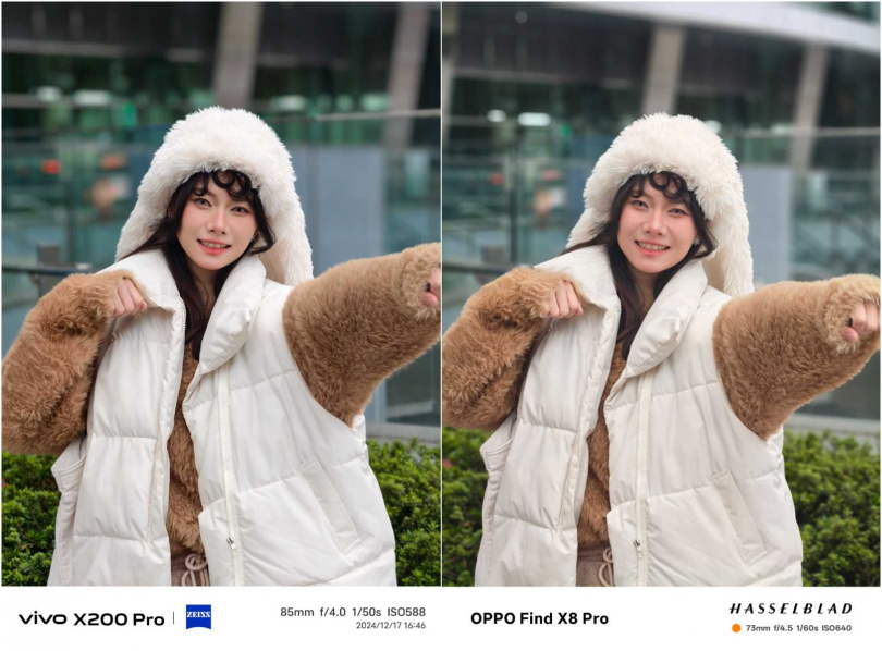 人像拍攝模式（85mm）