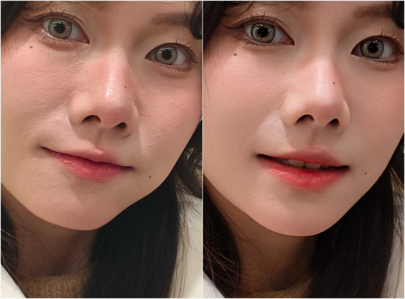 照片放大比較，左為x200 Pro，右為Find X8 Pro。