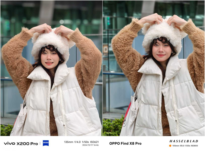 人像拍攝模式（135mm）