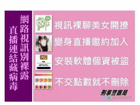 近期發生多起視訊裸聊的詐騙案件。（圖／翻攝自臉書／全國即時報）