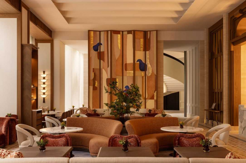 「鵲羽軒」大廳酒吧。（圖／台北嘉佩樂酒店提供）