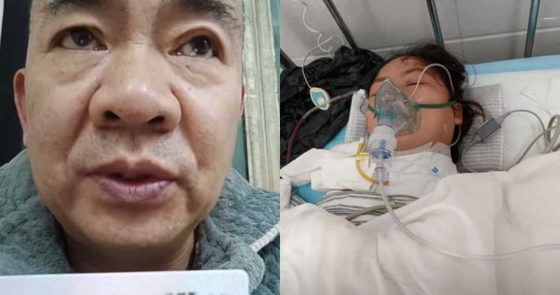 譚媛的爸爸上網求助。（圖／翻攝自譚媛抖音）