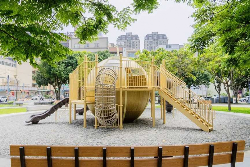 竹北星際遊戲場土航環線近期上線。(圖/翻攝自竹北市公所媒體群組)