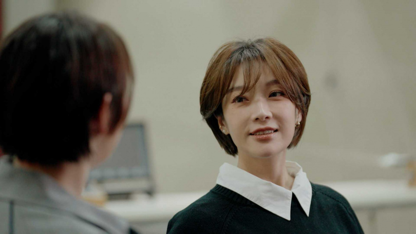 蔡淑臻坦承自己在感情上不夠果斷。(圖/鏡電視提供)