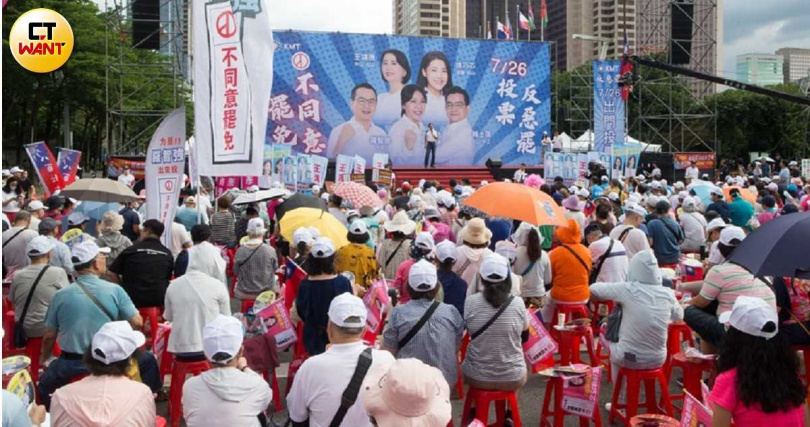高達24名國民黨立委26日將接受大罷免民意洗禮。（圖／黃威彬攝）