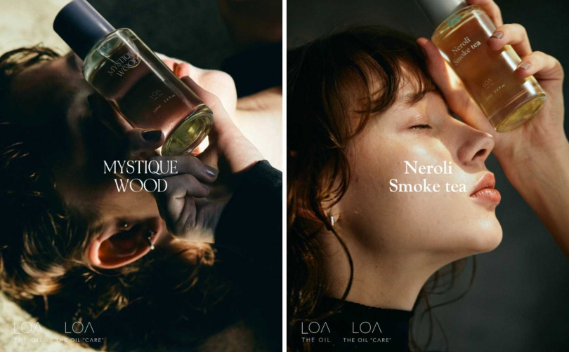 日本LOA推出明星商品，「全效香氛油」共有九種味道（圖／品牌提供）