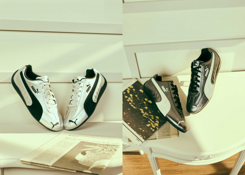 Puma SPEEDCAT Metallic 銀速賽車鞋／3,280元（圖／品牌提供）