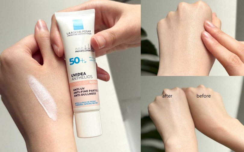 理膚寶水全護清透亮顏防曬隔離乳SPF50+ PA++++ 30ml／990元（圖／吳雅鈴攝）