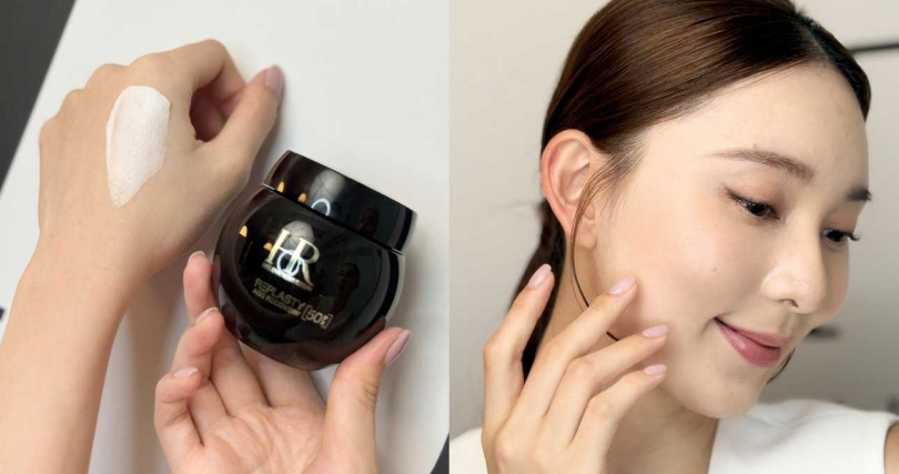 滋養綿潤的質地，能在上臉後感受到包覆式拉提效果。（圖／吳雅鈴攝）