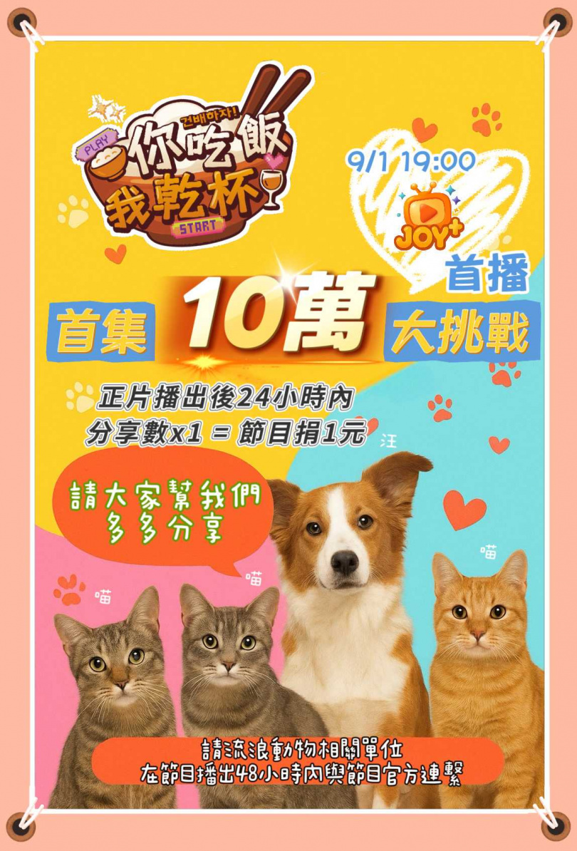 沐妍新節目與公益結合，想對流浪動物盡一份心力。（圖／沐妍提供）